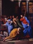 Christ Expelling the Money-Changers from the Temple, 1682-Nicolas Colombel-Premier Image Canvas