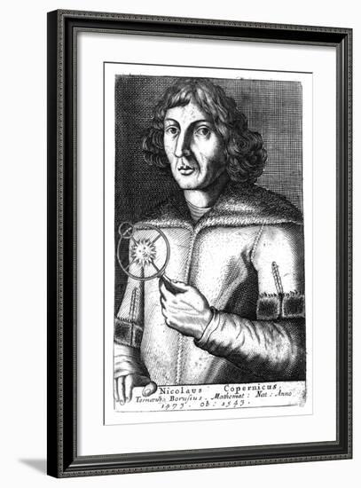 Nicolas Copernicus, Polish Astronomer and Mathematician-null-Framed Giclee Print