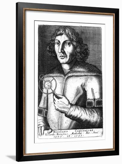 Nicolas Copernicus, Polish Astronomer and Mathematician-null-Framed Giclee Print