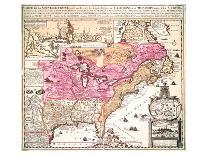 Carte La Nouvelle France 1719-Nicolas De Fer-Art Print