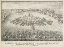The Naval Battle of Gangut on July 27, 1714-Nicolas de Larmessin-Framed Giclee Print