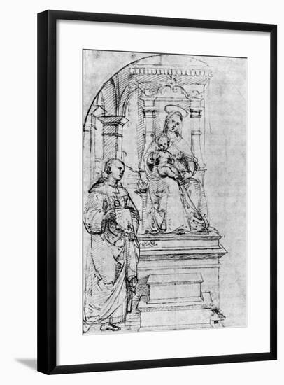 Nicolas De Tolentino, 1913-Raphael-Framed Giclee Print