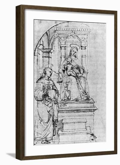 Nicolas De Tolentino, 1913-Raphael-Framed Giclee Print