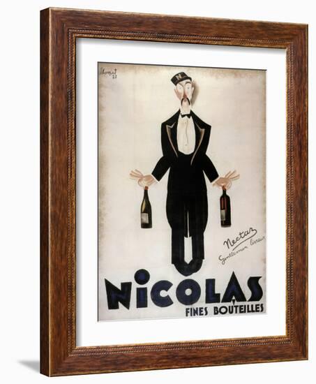 Nicolas Fines Bouteilles-null-Framed Giclee Print