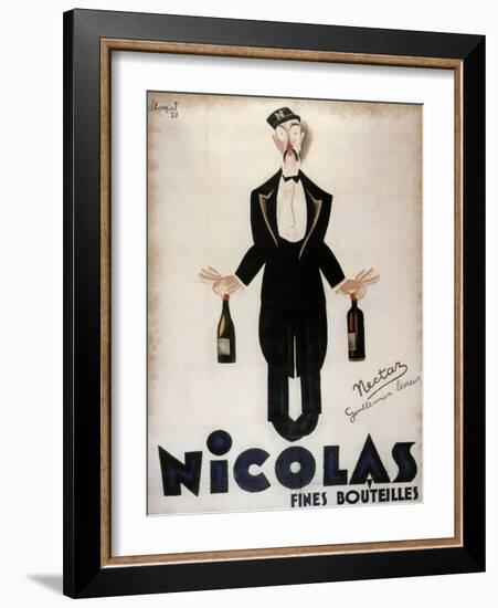 Nicolas Fines Bouteilles-null-Framed Giclee Print