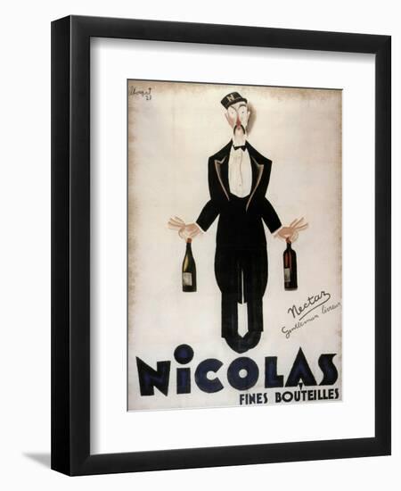 Nicolas Fines Bouteilles-null-Framed Giclee Print