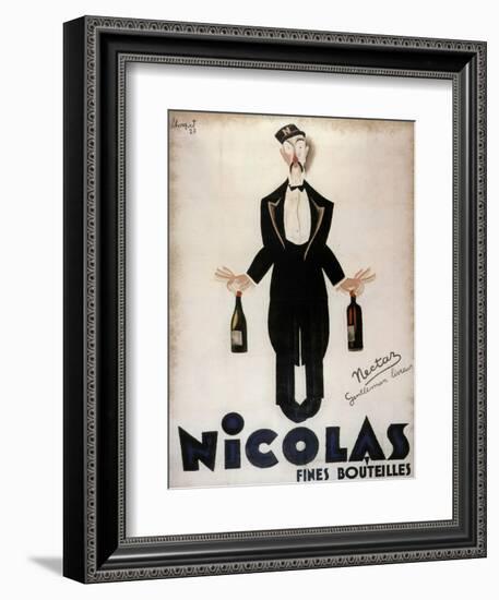 Nicolas Fines Bouteilles-null-Framed Giclee Print