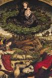 Madonna and Child, Central Panel from the Triptych of Moses and the Burning Bush, circa 1476-Nicolas Froment-Giclee Print