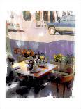 26 Beach Cafe, Venice Beach, California-Nicolas Hugo-Giclee Print