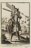 Habit de Tailleur (Fantasy costume of a Men's Tailor with Attributes of His Trade)-Nicolas II de Larmessin-Framed Premier Image Canvas