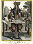 Habit de Tailleur (Fantasy costume of a Men's Tailor with Attributes of His Trade)-Nicolas II de Larmessin-Giclee Print