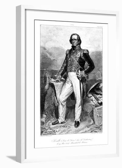 Nicolas Jean De Dieu Soult (1769-185), Duc De Dalmatie, 1839-De Mare-Framed Giclee Print