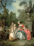 The Four Times of Day: Afternoon, C. 1740-Nicolas Lancret-Giclee Print