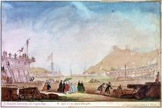 The Marina of Brest, C1750-1810-Nicolas Marie Ozanne-Giclee Print