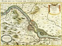 Map of the City of Vienna, 1692-Nicolas Sanson D'abbeville-Premier Image Canvas