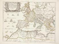 Map of Britain and Ireland, Published Paris 1640-Nicolas Sanson D'abbeville-Framed Giclee Print