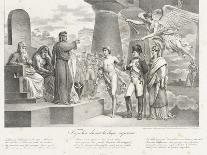 Napoléon devant les juges suprêmes-Nicolas Toussaint Charlet-Giclee Print