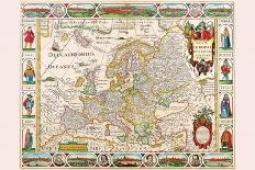 Map of Asia Minor: Norway, Sweden, Denmark, Lapland, Poland, Turkey, Russia and Moscow, c.1626-Nicolas Visscher-Giclee Print