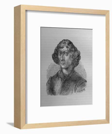 Nicolaus Copernicus, Polish mathematician and astronomer, 1894-Unknown-Framed Giclee Print