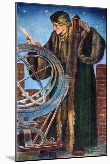 Nicolaus Copernicus-null-Mounted Giclee Print