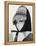 Nicole de la Marge in an Otto Lucas Jersey Scarf over an Ocelot Hat, 1964-John French-Framed Premier Image Canvas