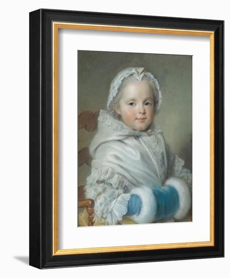 Nicole Ricard-Maurice Quentin de La Tour-Framed Giclee Print