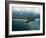 Nicoya Peninsula from the Air, Costa Rica, Central America-R H Productions-Framed Photographic Print