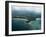 Nicoya Peninsula from the Air, Costa Rica, Central America-R H Productions-Framed Photographic Print