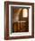 Niebaum-Coppola Estate Winery Wine Cellar, Rutherford, Napa Valley, California-Walter Bibikow-Framed Photographic Print