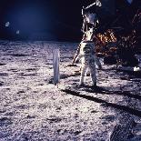 Apollo 11 Aldrin-Niel Armstrong-Framed Premier Image Canvas
