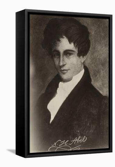 Niels Henrik Abel (1801-1829), Norwegian Mathematician-null-Framed Premier Image Canvas