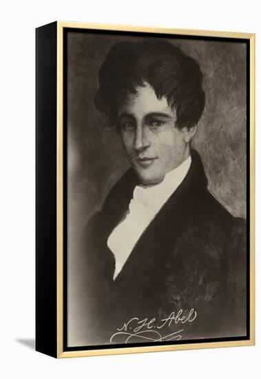 Niels Henrik Abel (1801-1829), Norwegian Mathematician-null-Framed Premier Image Canvas