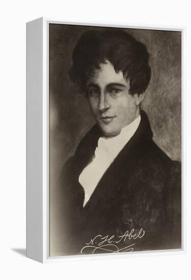 Niels Henrik Abel (1801-1829), Norwegian Mathematician-null-Framed Premier Image Canvas