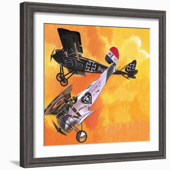 Nieuport 24 Bis-Wilf Hardy-Framed Giclee Print