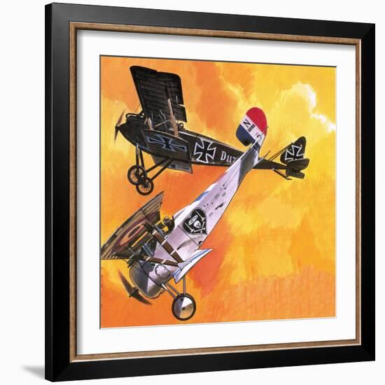 Nieuport 24 Bis-Wilf Hardy-Framed Giclee Print