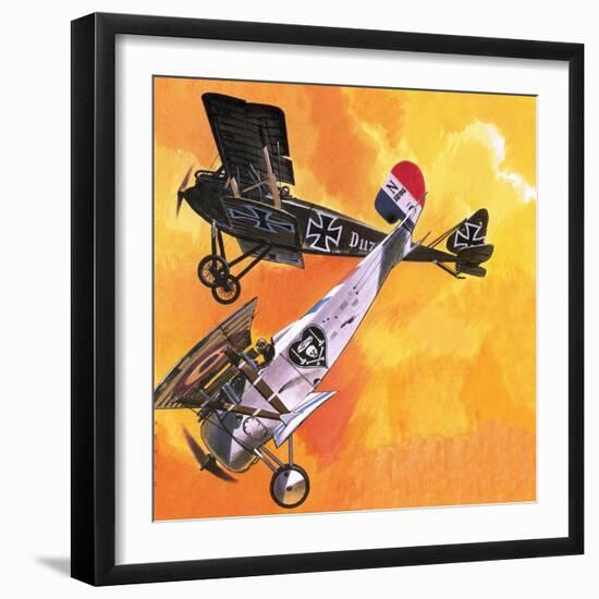 Nieuport 24 Bis-Wilf Hardy-Framed Giclee Print