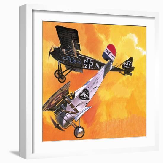 Nieuport 24 Bis-Wilf Hardy-Framed Giclee Print