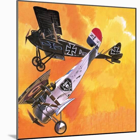 Nieuport 24 Bis-Wilf Hardy-Mounted Giclee Print