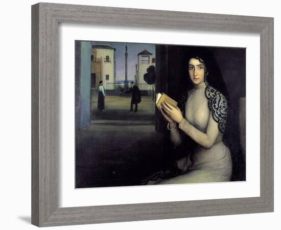 Nieves-Julio Romero de Torres-Framed Giclee Print