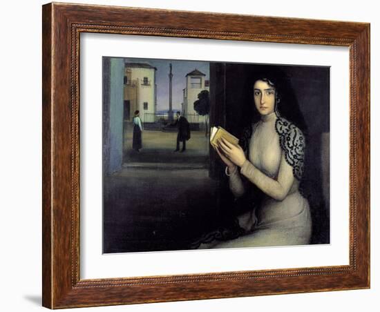 Nieves-Julio Romero de Torres-Framed Giclee Print