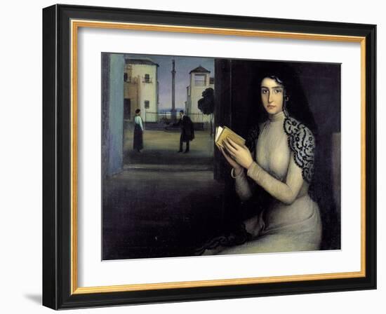 Nieves-Julio Romero de Torres-Framed Giclee Print