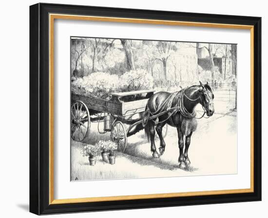 Nig; And Noon-C.W. Anderson-Framed Art Print