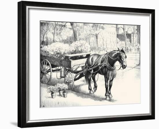 Nig; And Noon-C.W. Anderson-Framed Art Print