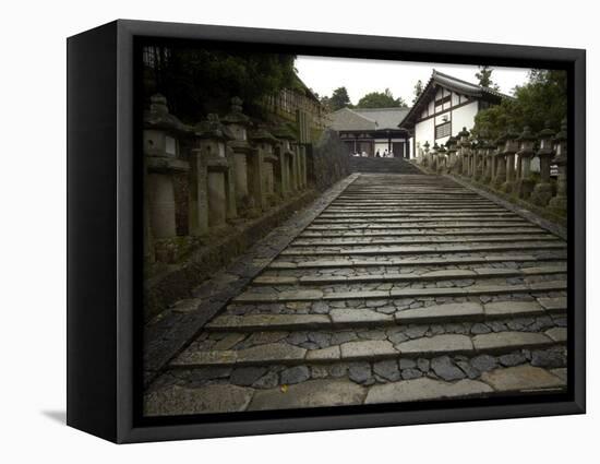Nigatsudo Temple at Todaiji Temple, Nara, Japan-Christian Kober-Framed Premier Image Canvas