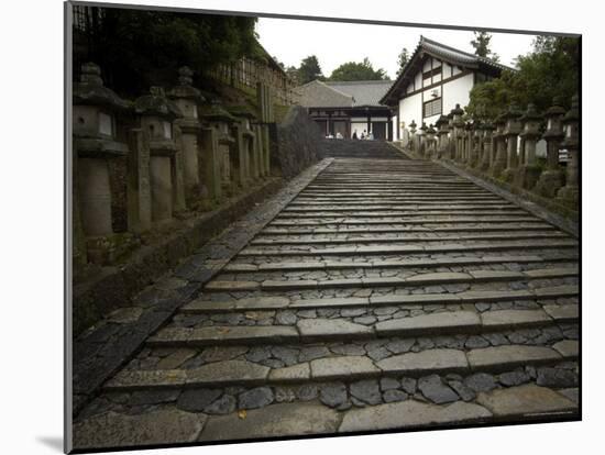 Nigatsudo Temple at Todaiji Temple, Nara, Japan-Christian Kober-Mounted Photographic Print