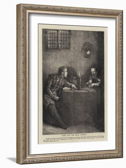 Nigel and the Miser Trapbois-Sir James Dromgole Linton-Framed Giclee Print