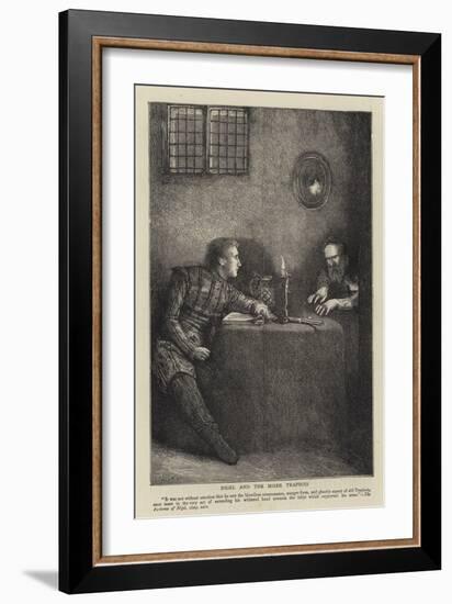 Nigel and the Miser Trapbois-Sir James Dromgole Linton-Framed Giclee Print