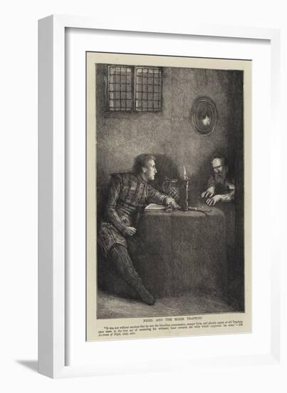 Nigel and the Miser Trapbois-Sir James Dromgole Linton-Framed Giclee Print