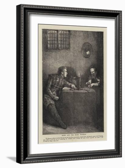 Nigel and the Miser Trapbois-Sir James Dromgole Linton-Framed Giclee Print