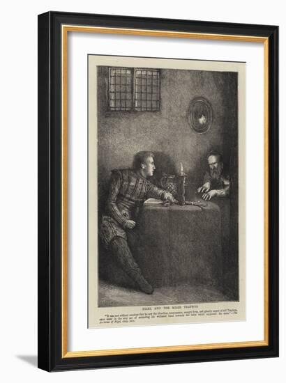 Nigel and the Miser Trapbois-Sir James Dromgole Linton-Framed Giclee Print